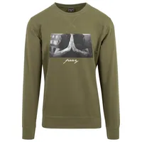 Mister Tee Pray Sweatshirt Olive S