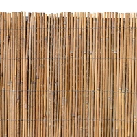 Estexo Bambusmatte Sichtschutzzaun Gartenzaun, Natur, Windschutz 5 Meter /