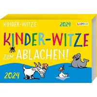 Lappan Verlag Kinder-Witze zum Ablachen! 2024: Mein Kalender für