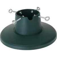Home Styling Christbaumständer dunkelgrün Kunststoff Ø 38,5 cm