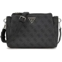 GUESS Umhängetasche Noelle BG Coal Logo Grau Damen