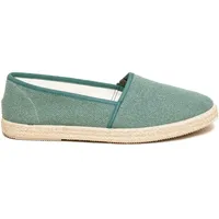 Gottstein Espadrille Camping Linen - Freizeitschuhe Gr 42 grün