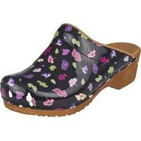 Sanita Comfortwear Clog "ORIGINAL-ILLO OPEN" in Schwarz | Gr.: