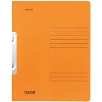 Falken Einhakhefter A4 orange ganzer Vorderdeckel, Karton 250g 4014481508814