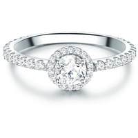 Trilani Ring Sterling Silber Zirkonia in 54 Damen
