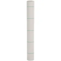 VidaXL Unkrautvlies Weiß 1x50 m PP