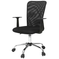 Miliboo Design-Bürosessel Mesh Schwarz PLUZ
