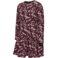 Hummel hmlHAZEL Kinder Langarmkleid windsor wine 110