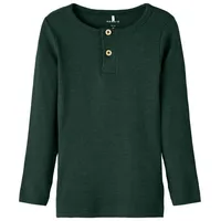 NAME IT Jungen Nmmkab Top Noos Langarmshirt, Pine Grove/Detail:Melange,