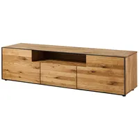 Massivmoebel24 Lowboard Wildeiche 201x53x55 natur geölt starnberg 12