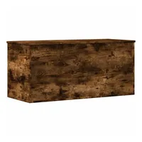 VidaXL Truhe Räuchereiche 100x42x46 cm Holzwerkstoff