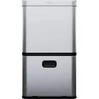 Klarstein Touchless Sensor-Mülleimer 56 l Weiß