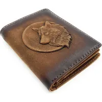 Lemasi Jockey Club echt Leder Mini Geldbörse Portemonnaie 3D