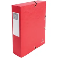 Exacompta 50835E Packung (mit 6 Archivboxen aus Manila Karton,