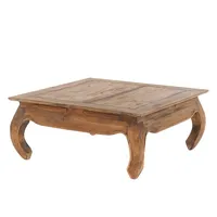 DESIGN DELIGHTS OPIUMTISCH Braun, Holz, 80x35x80 cm, Wohnzimmer, Wohnzimmertische,