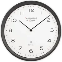 Miraval Funkwanduhr 30 cm 4-MV2622-2 schwarz