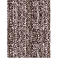 Arsvita Flauschvorhang 140x200 Meliert beige - braun