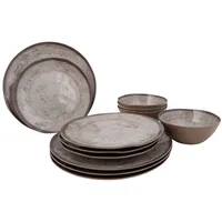 Bo-Camp Melamin Geschirr Set Halo Camping Essgeschirr Reise Picknick