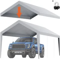 Vevor Carport-Garagenzelt, 3 x 6 m, Garagendachzelt, wasserdicht und