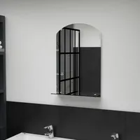 VidaXL Wandspiegel mit Regal 40×60 cm Hartglas