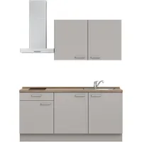 Nobilia Küchenzeile Touch I 180 cm grau