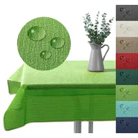 Heimtexland Outdoor Tischdecke Gartentischdecke wasserfest wetterbeständig rutschfest waschbar Outdoortischdecke