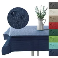 Heimtexland Outdoor Tischdecke Gartentischdecke wasserfest wetterbeständig rutschfest waschbar Outdoortischdecke