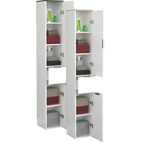 VCM Badmöbel Badschrank Hochschrank Donali