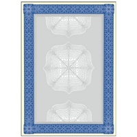 Sigel DP490 Motiv-Papier, Wertpapier blau, 185 g, DIN A4,