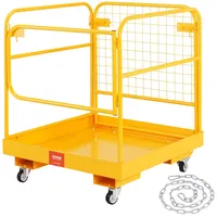 Vevor Arbeitsbühne 92x92cm Arbeitskorb aus Q235B Sicherheitskorb Max. Ladekapazität
