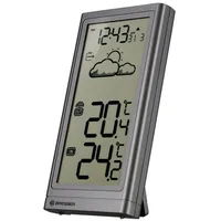 Bresser Funkwetterstation Meteo Temp Anthrazit - Dunkelgrau