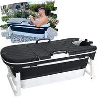 CRS faltbare Badewanne Erwachsene 138cm Länge | Klappbare mobile