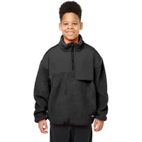 Jack Wolfskin Teen Fleece Mit Halbem Reißverschluss - Granite