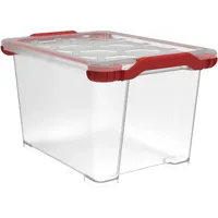 Rotho Aufbewahrungsbox Evo Total inkl. Deckel 15 L transparent