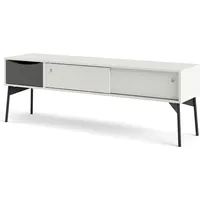 VCM ebuy24 Elly TV Tisch 2 Schiebetüren, 1 Schublade