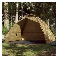 VidaXL Kuppelzelt 4 Personen Tarnmuster/Grün