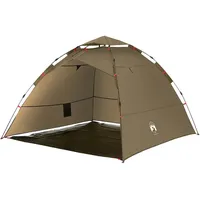 VidaXL Angelzelt 4 Personen Olivgrün Quick Release