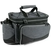 Haberland Flexibag Top Gepäckträgertasche schwarz/grau