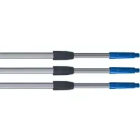 Lewi Teleskopstange grau 2-teilig 60-120 cm