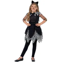 Smiffys Mitternachtskatze Kostüm Kinder 134-140