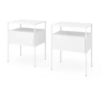 Vicco Nachtschrank Mira 40 x 50 x 50 cm