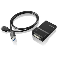 Lenovo USB 3.0 DVI/VGA Mon Adapter,