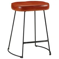 VidaXL Barhocker 2 Stk. Dunkelbraun 40x29,5x53 cm