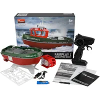 AMEWI Fairplay I Schlepper Boot 1:72 RTR grün 2,4