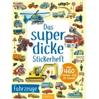 ArsEdition Das superdicke Stickerheft – Fahrzeuge