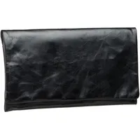ABRO Leather Athene Clutch Bag M Black - Nickel