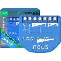 Nous B2T WiFi Tasmota Switch Modul 1-Kanal, 16A, Schaltaktor