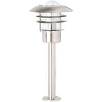 Brilliant Terrence Außensockelleuchte 50cm edelstahl 1x A60, E27, 60W,