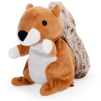 Kikkerland Eichhörnchen 2in1 Hundespielzeug