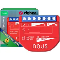 Nous ZigBee Smart Switch 1 Kanal, AC 16A/DC 10A,
